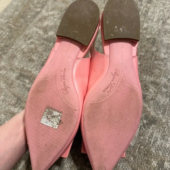 Pink Slingback Flats Roger Vivier - Picture 5 of 8